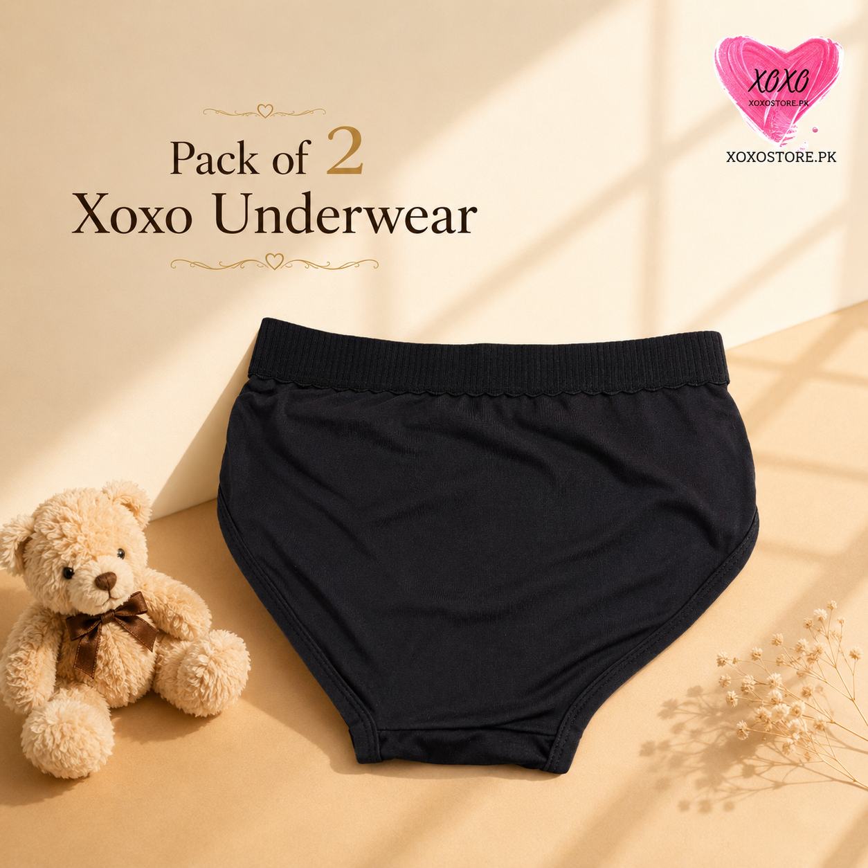 Pack of 2 Xoxo Dotted Underwear — view 3
