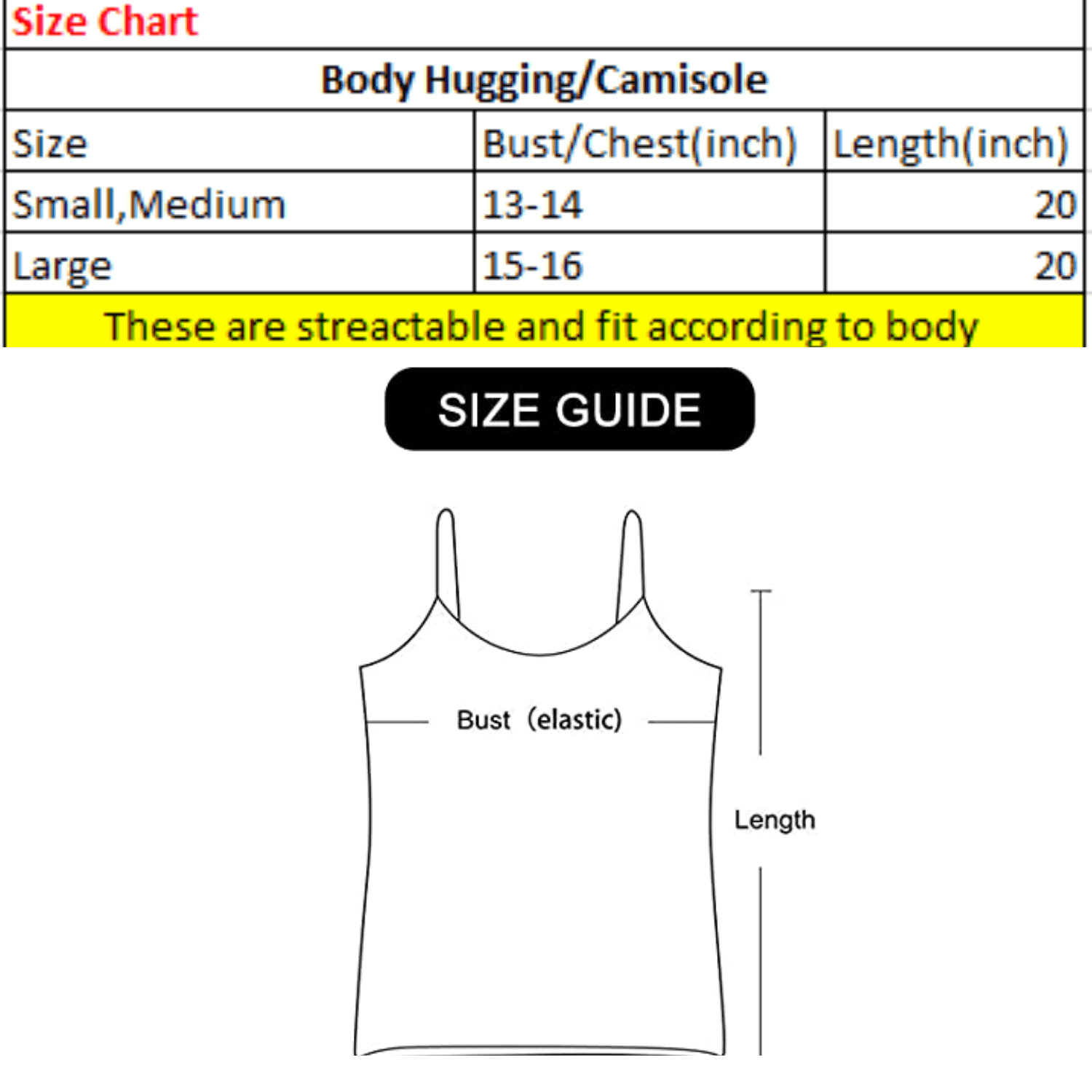 Pack of 3 Basic Essential Camisole — view 3