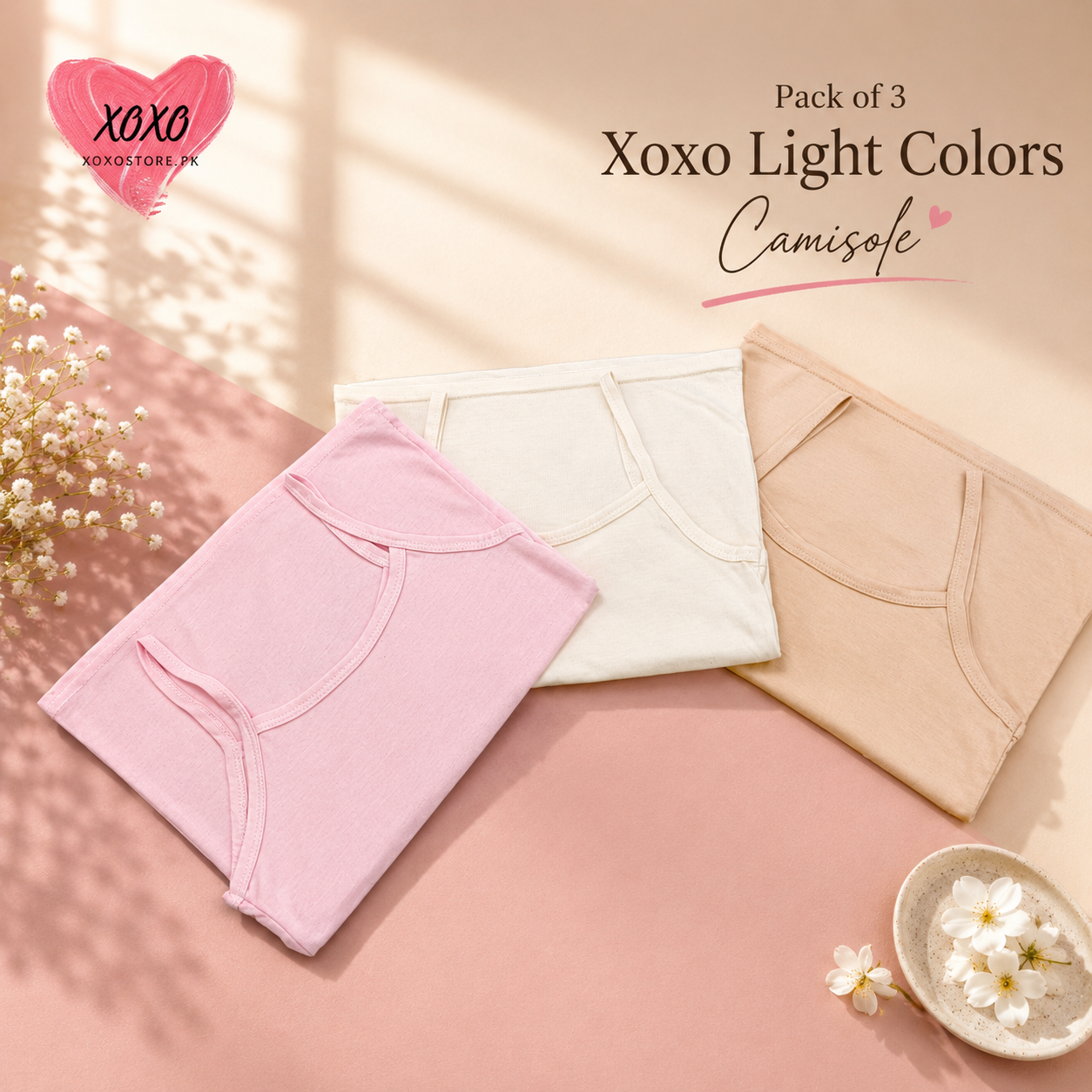 Pack of 3 Basic Essential Camisole — view 5