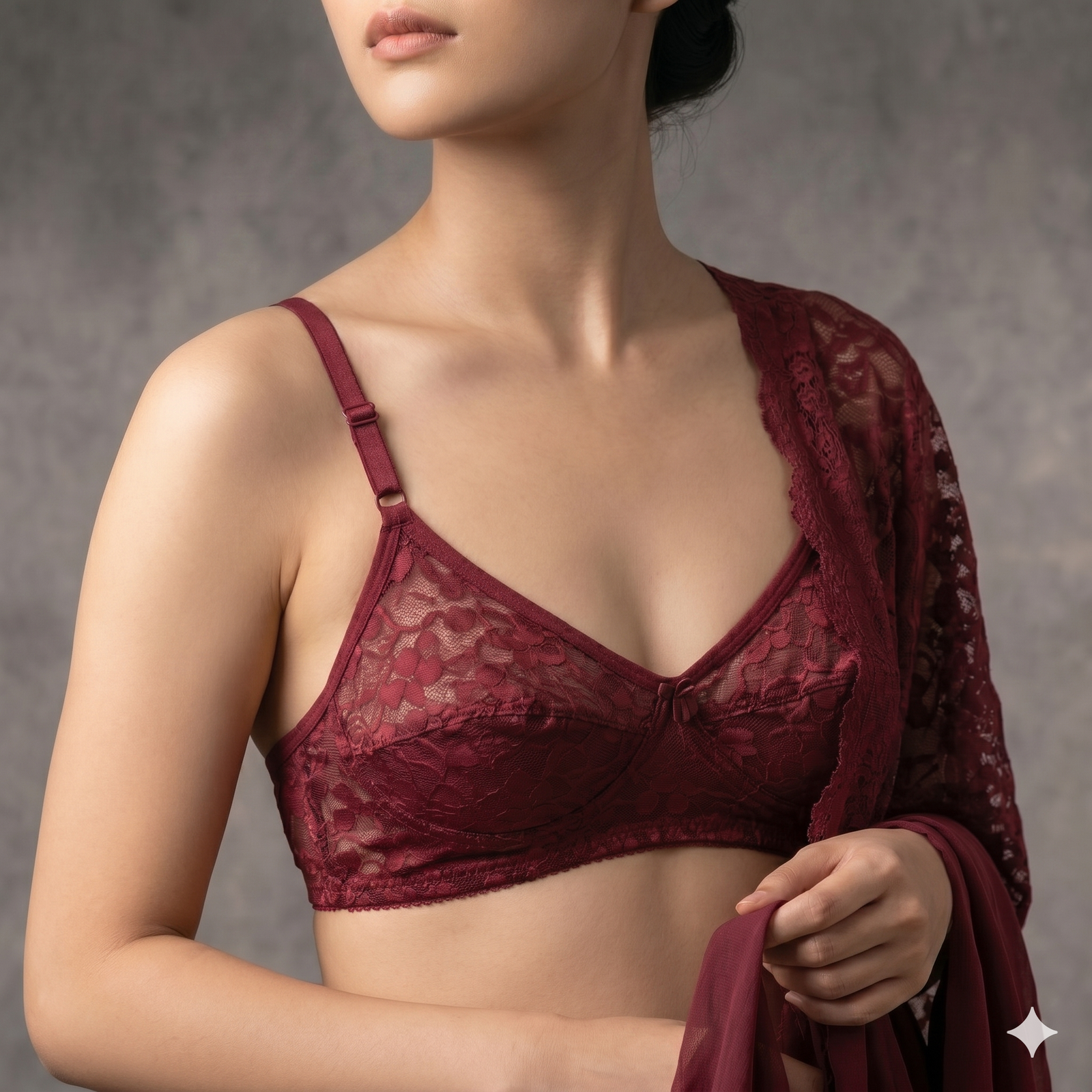 Pack of 4 Xoxo Soft Net Daily Wear Bra's — view 6