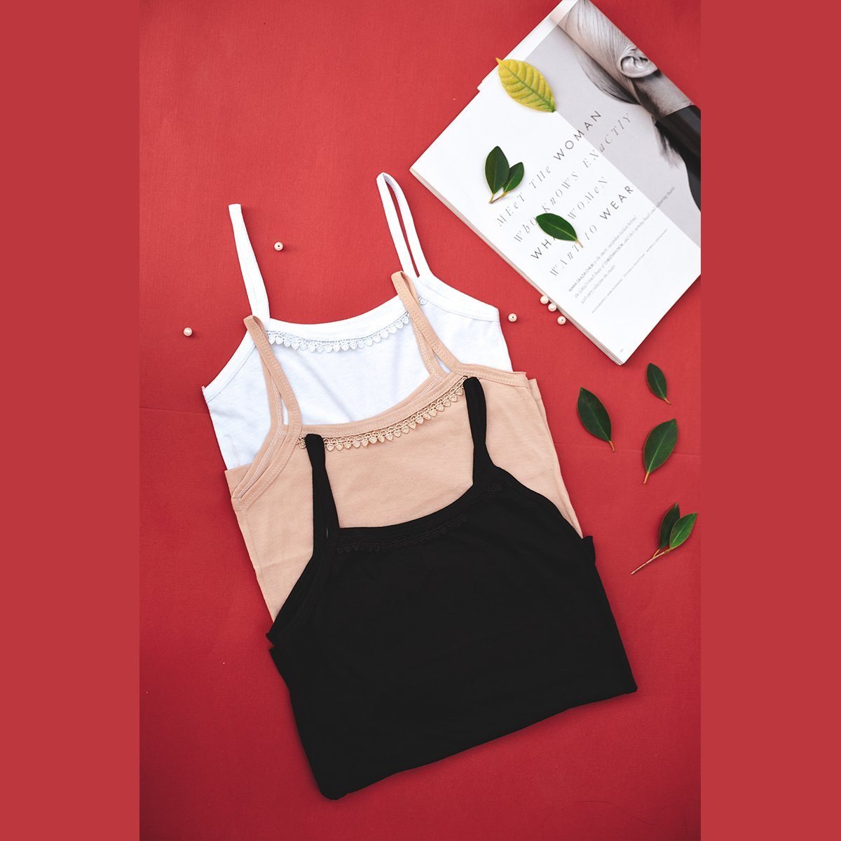 Pack of 3 Camisoles — view 2