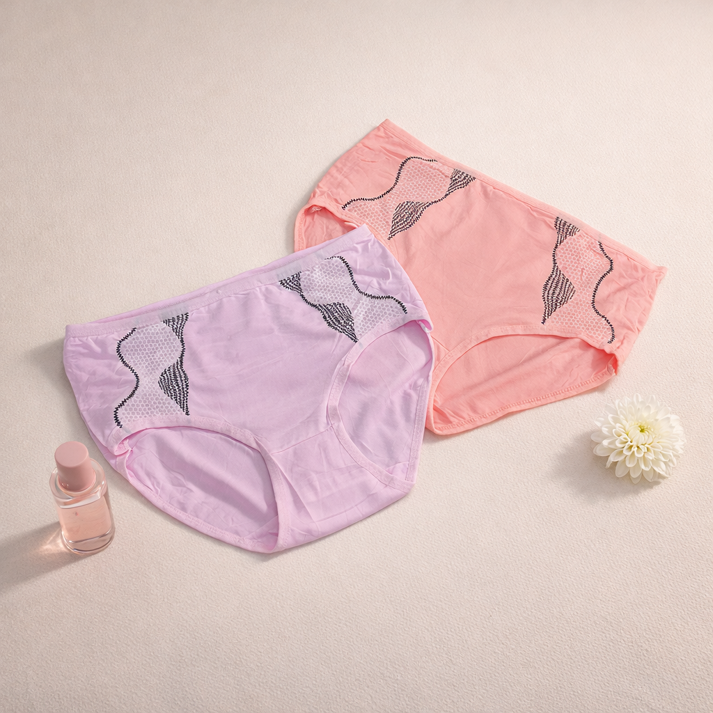 Pearls Design Type Soft Underwear — view 4