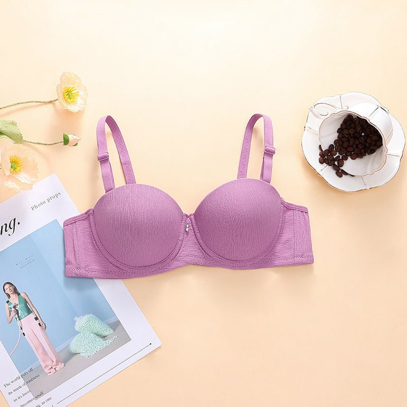 Pearls Padded Half Cup Wired Pushup Bra With Removeable Straps — view 11