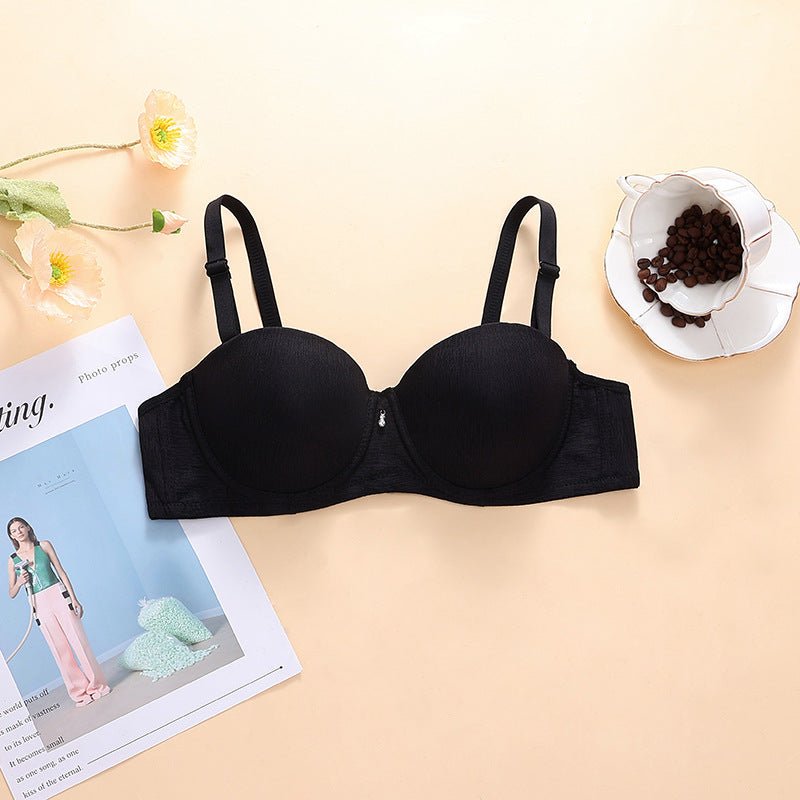 Pearls Padded Half Cup Wired Pushup Bra With Removeable Straps — view 4
