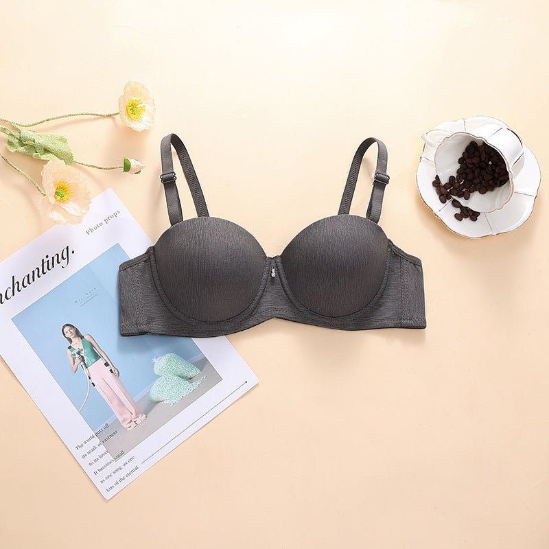 Pearls Padded Half Cup Wired Pushup Bra With Removeable Straps — view 5