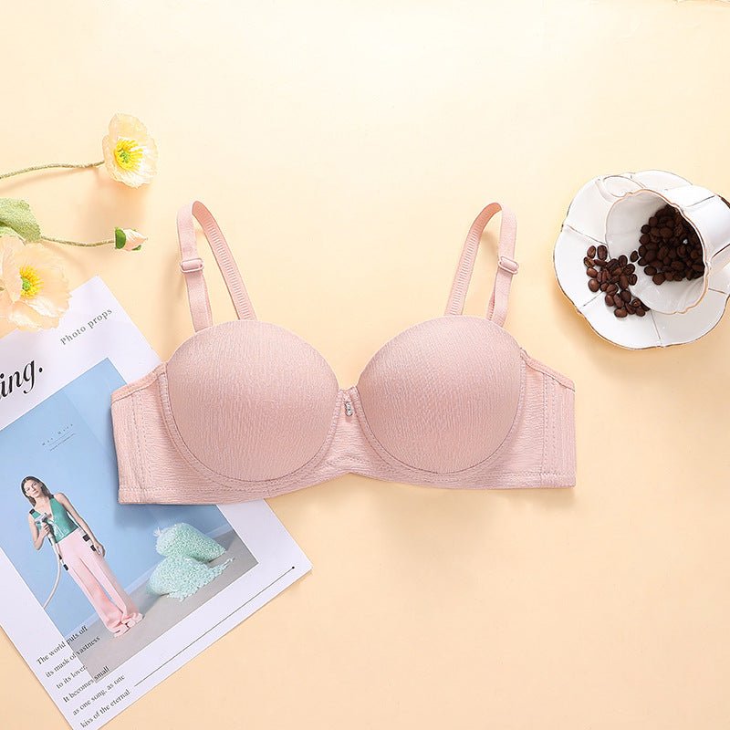 Pearls Padded Half Cup Wired Pushup Bra With Removeable Straps — view 7