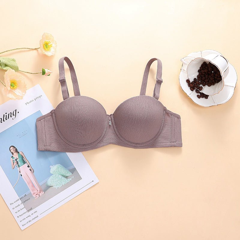 Pearls Padded Half Cup Wired Pushup Bra With Removeable Straps — view 8