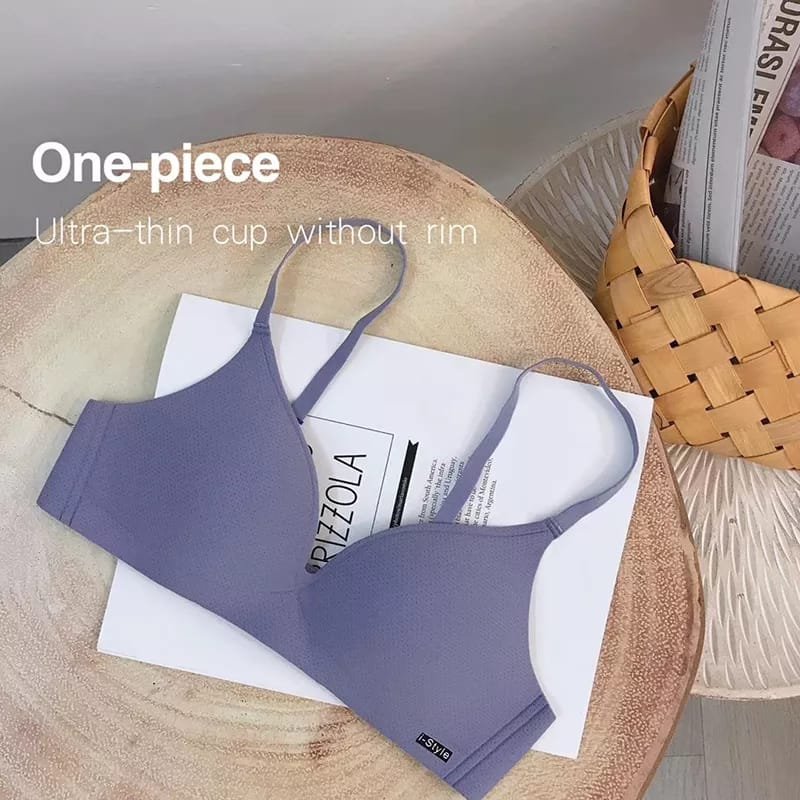 Seamless Wire Free Ultra Thin Bra — view 3