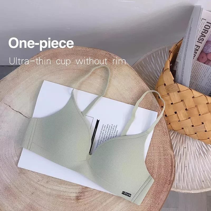 Seamless Wire Free Ultra Thin Bra — view 5