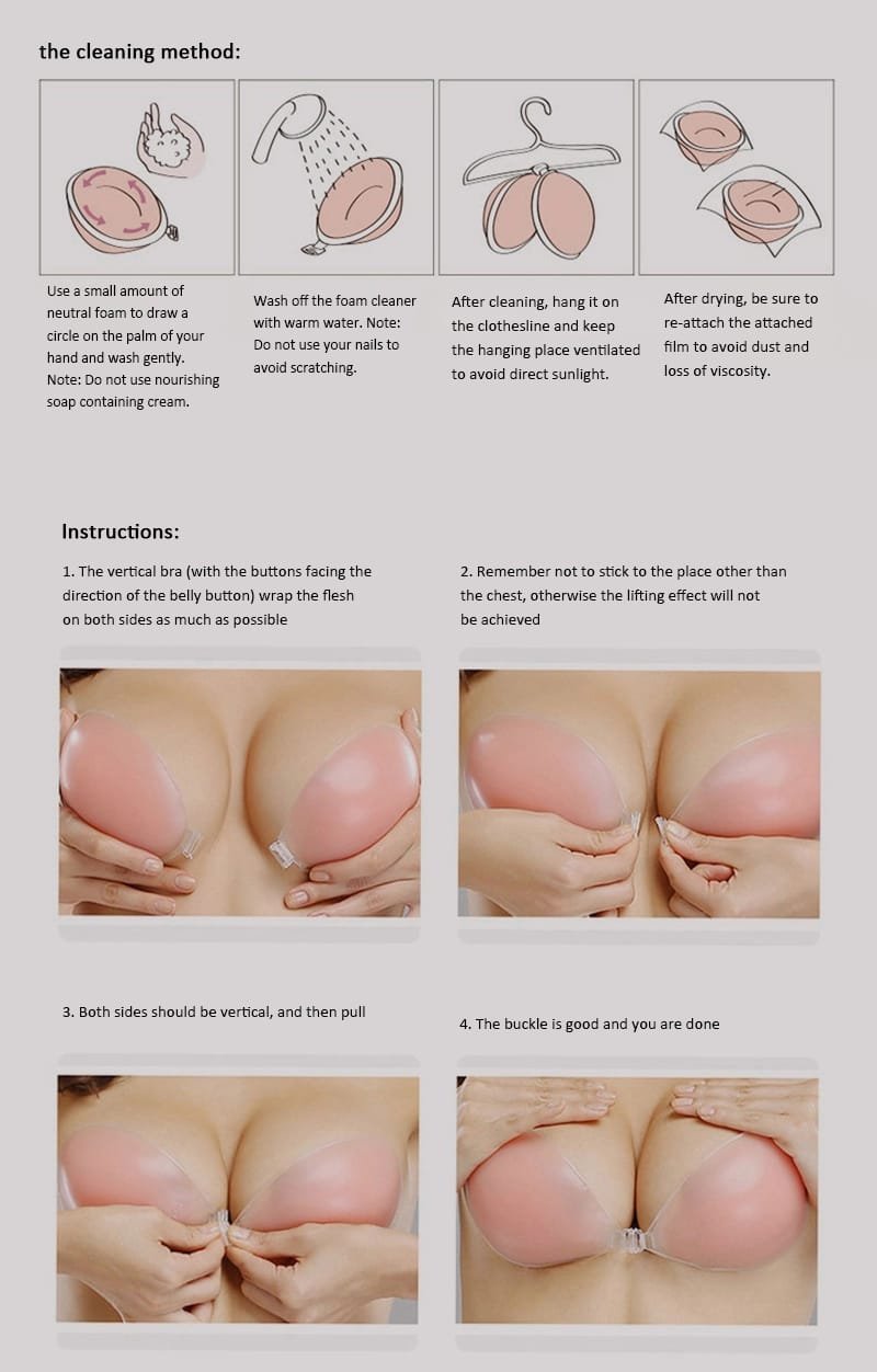 Silicone Bra Invisible Push Up — view 10