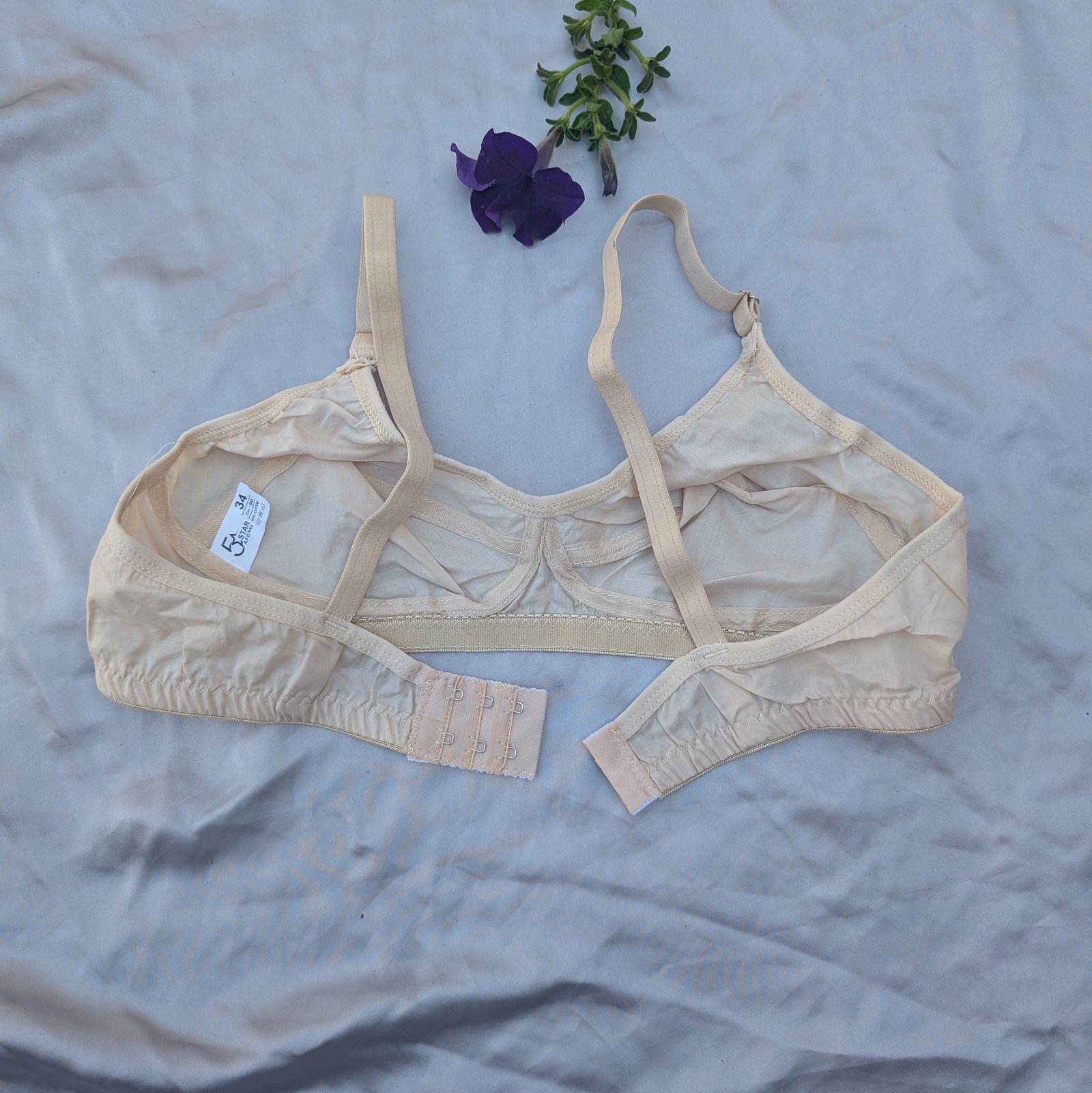 Simple Basic Color Lawn Bra's — view 5
