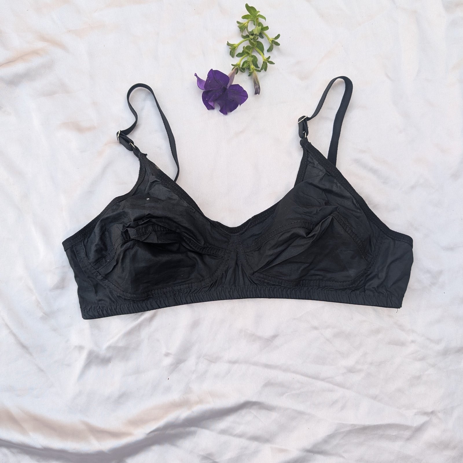 Simple Basic Color Lawn Bra's — view 6