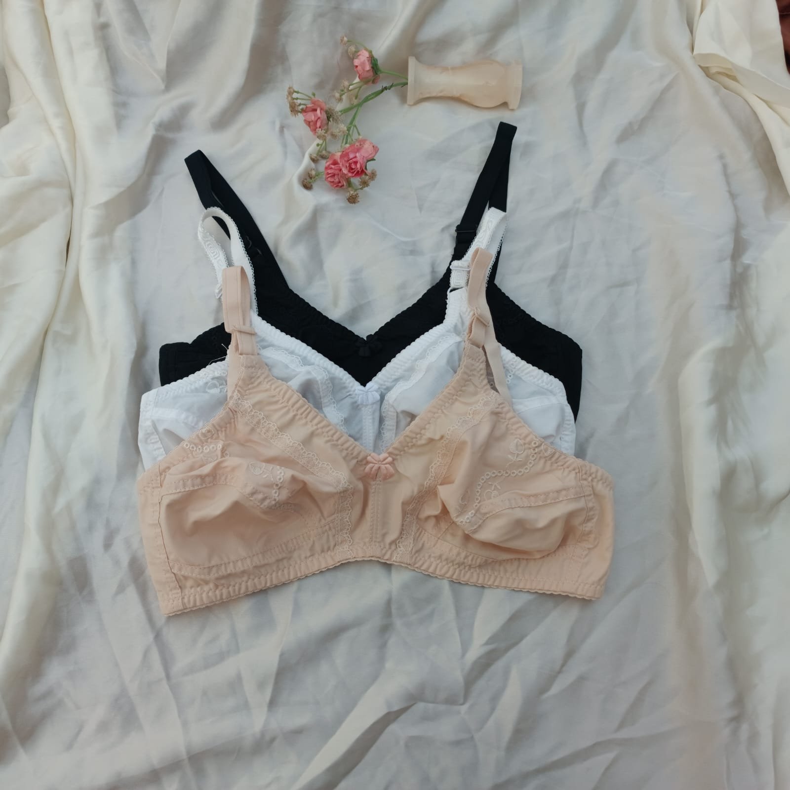 Simple Summer Cotton Bra's — view 2