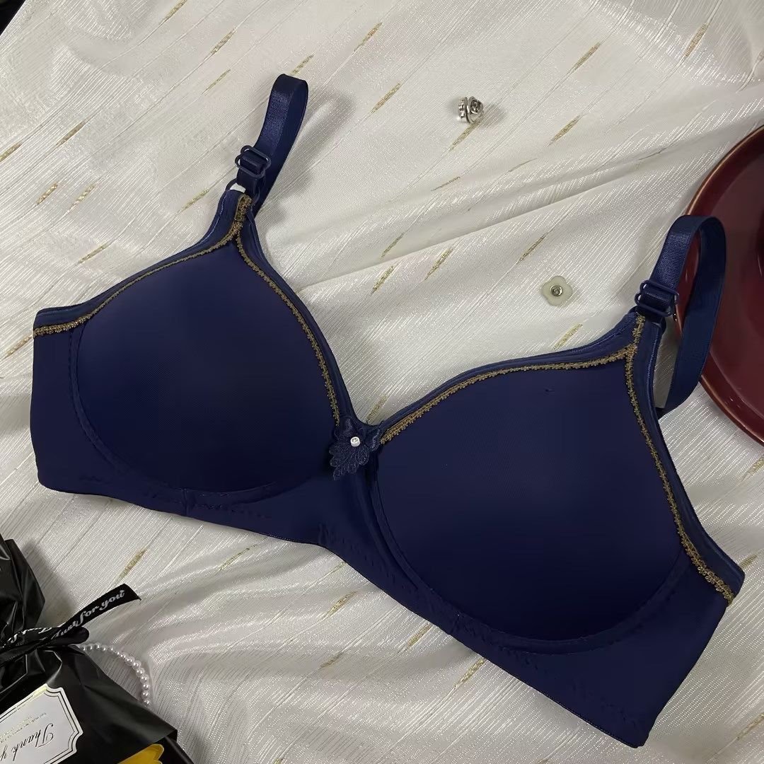 Single Padded Flower Design Lining Bra — view 2