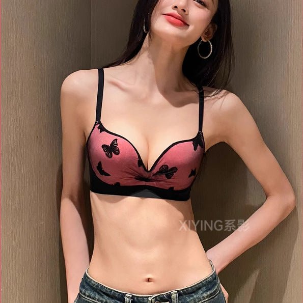 Single Padded Net & Foamy Bridal Wear Bra — view 6