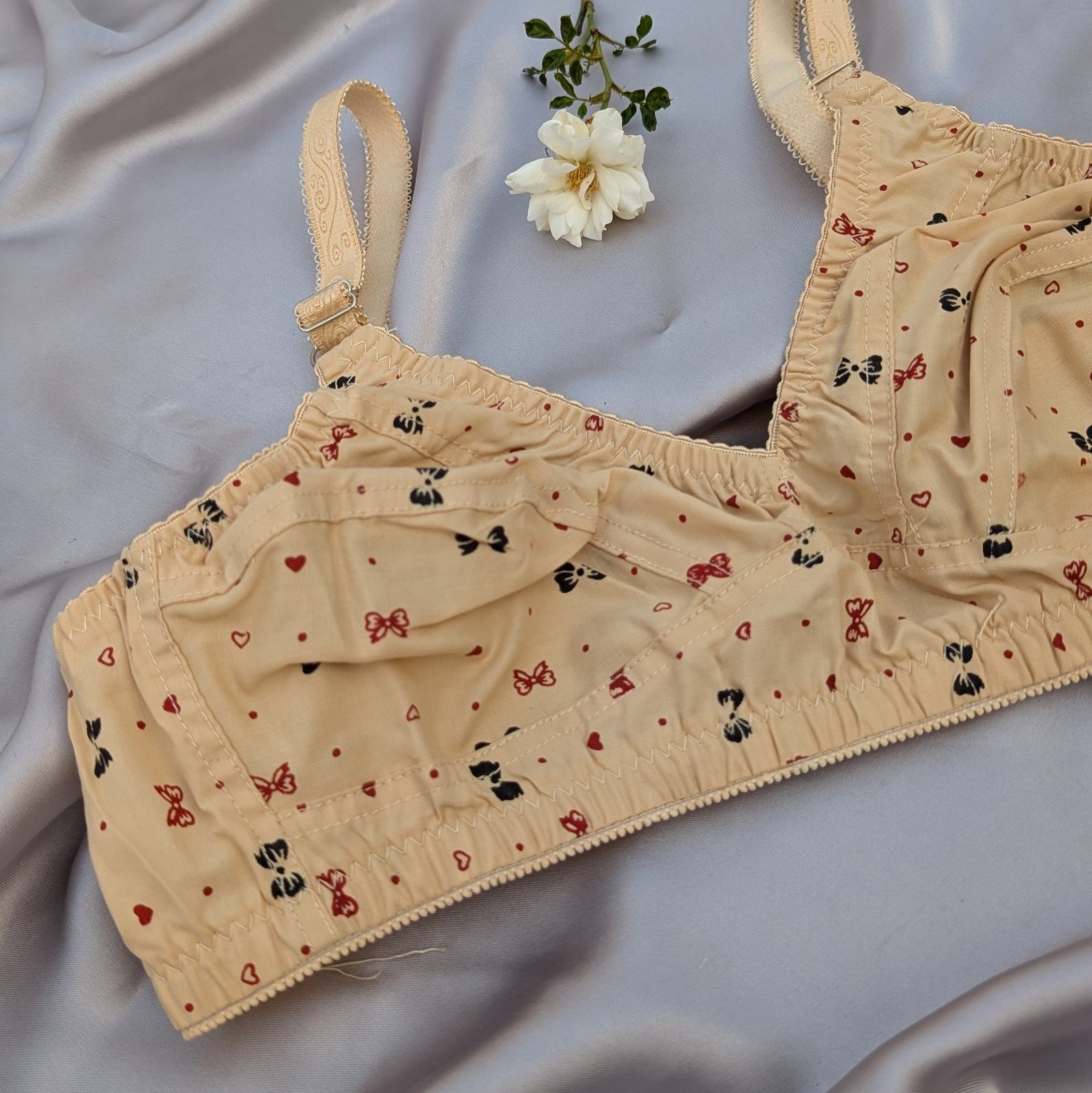 Skin Color Different Designs Bra — view 2