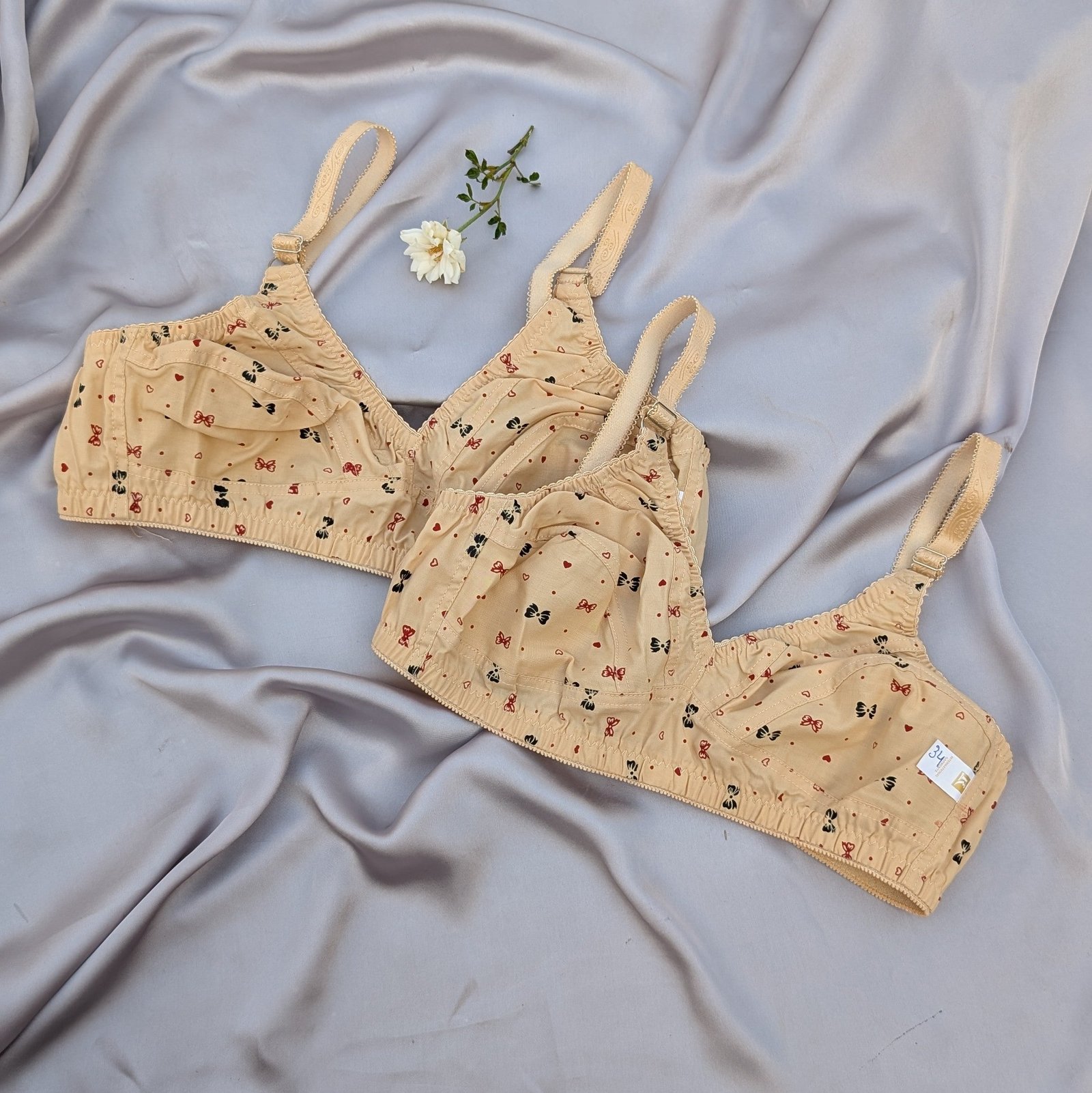 Skin Color Different Designs Bra — view 8