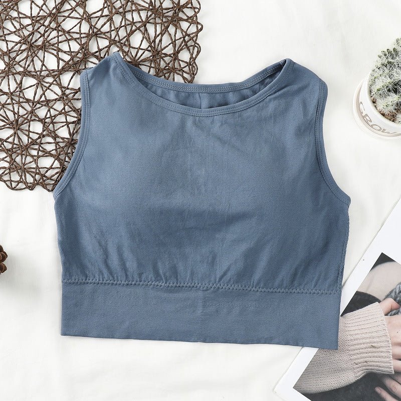 Sleevless Light Padded Relaxing Top — view 4