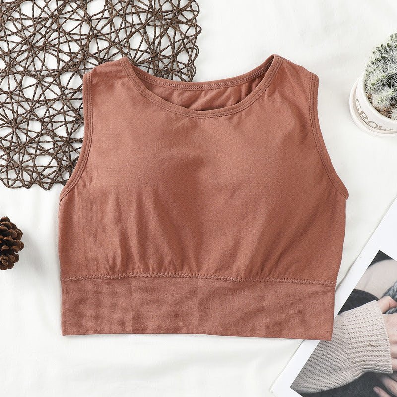 Sleevless Light Padded Relaxing Top — view 5