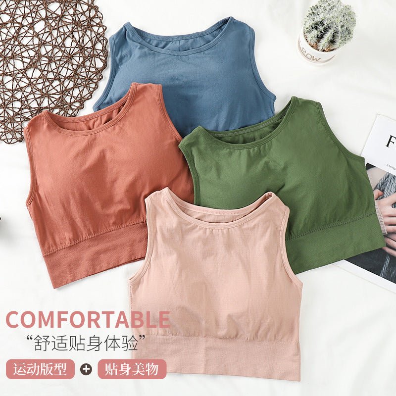 Sleevless Light Padded Relaxing Top — view 8
