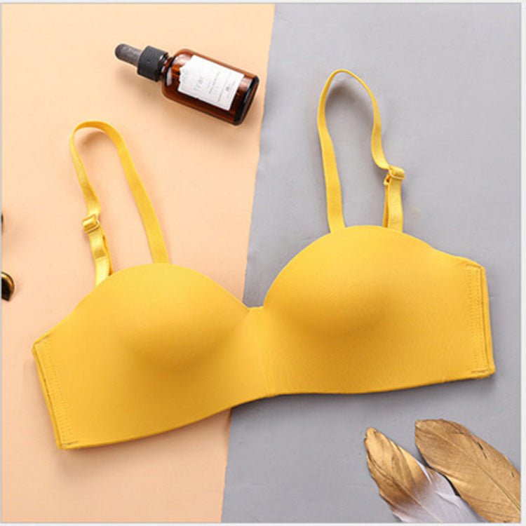 Smooth Half Cup Non Wired Pushup Bra — view 3