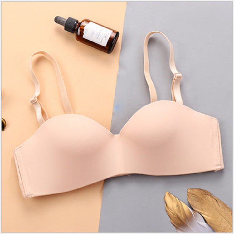 Smooth Half Cup Non Wired Pushup Bra — view 7