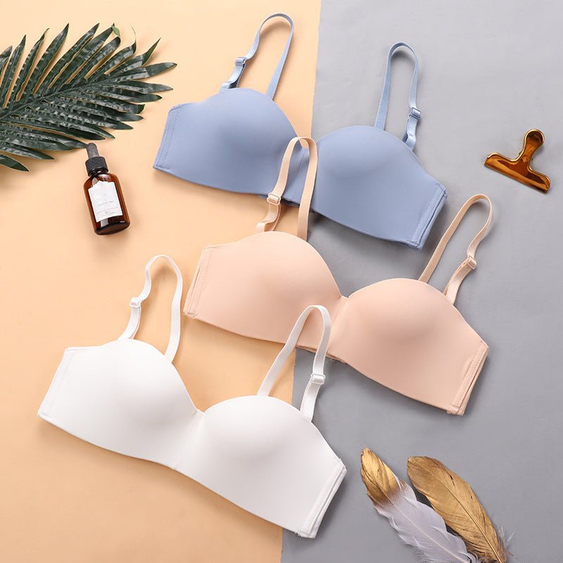 Smooth Half Cup Non Wired Pushup Bra — view 8