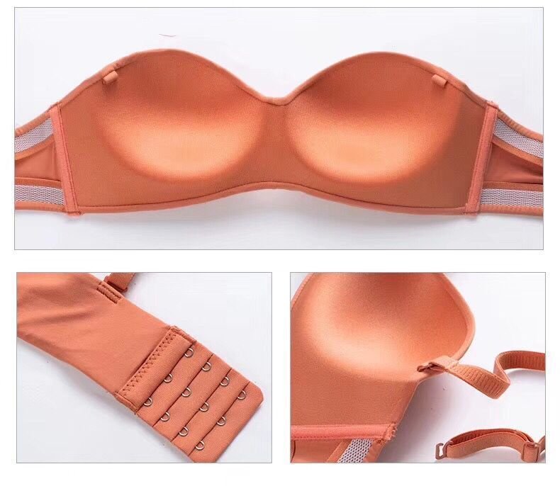 Smooth Half Cup Non Wired Pushup Bra — view 10