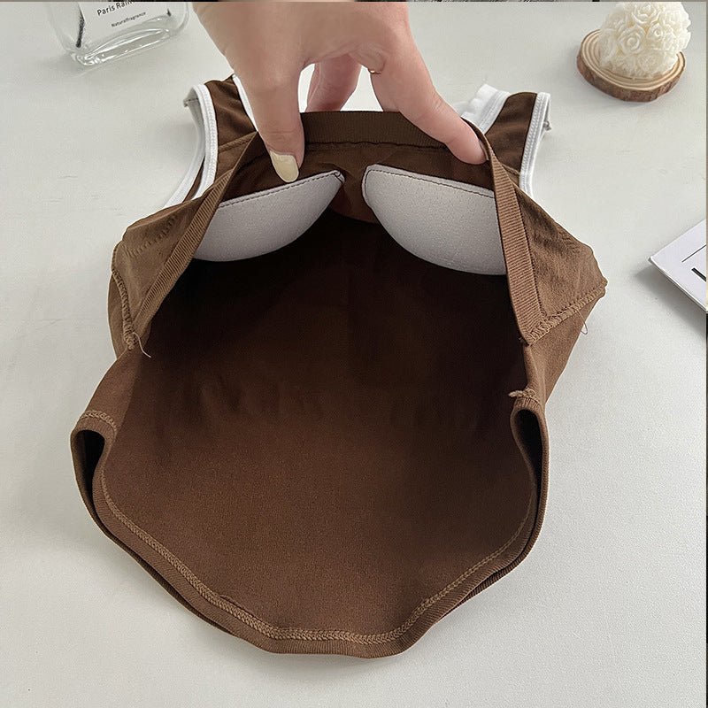 Sourkrauts Written Light Padded Short Camisole — view 11