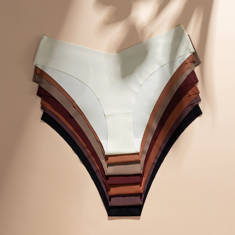 V Shape Very Smooth & Seamless Ice Silk Briefs — view 2