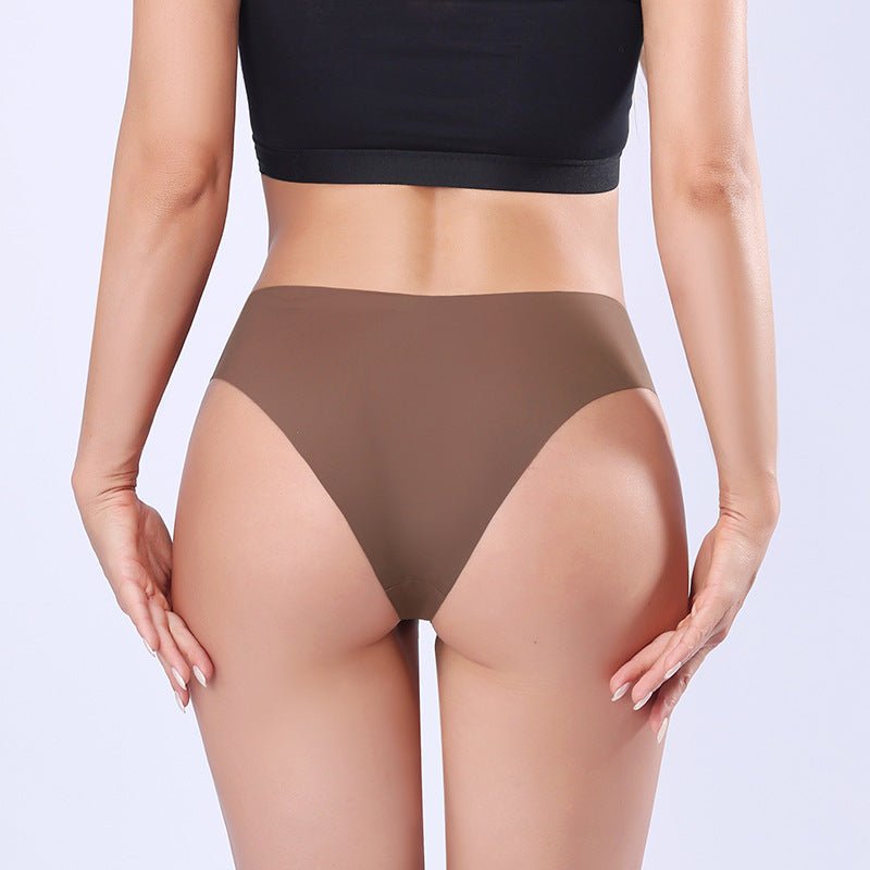 V Shape Very Smooth & Seamless Ice Silk Briefs — view 6