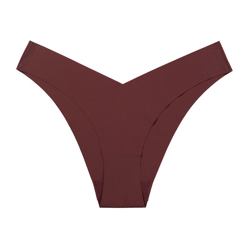 V Shape Very Smooth & Seamless Ice Silk Briefs — view 9