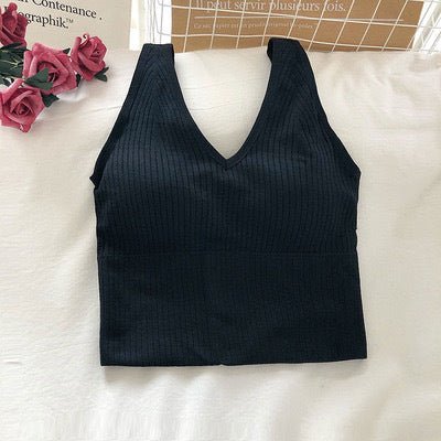 V Shape Vest Type Long Bra — view 4