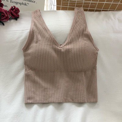 V Shape Vest Type Long Bra — view 6