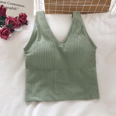 V Shape Vest Type Long Bra — view 7
