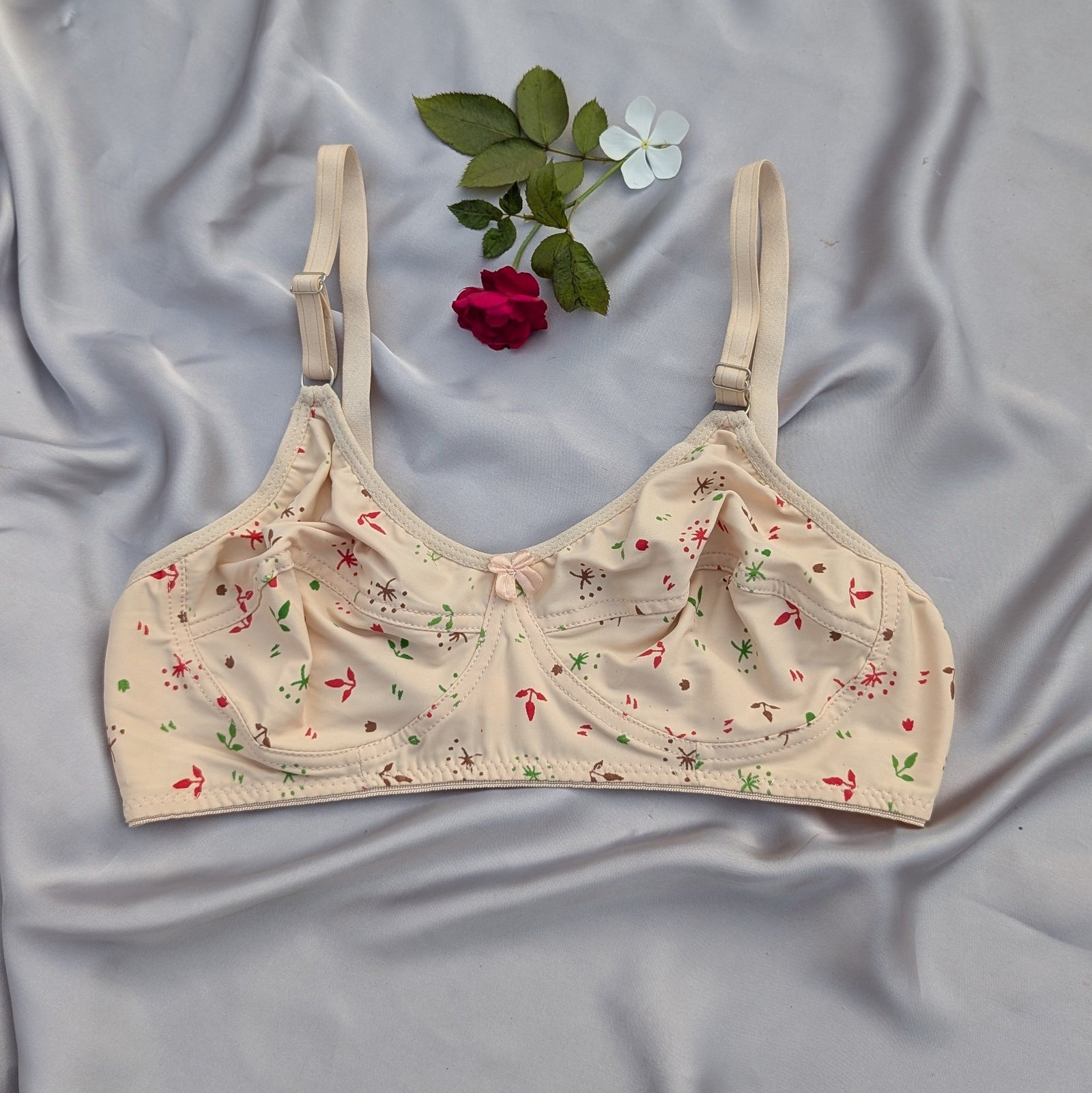 Very Smooth Ice Silk Type Non Padded Bra — view 3