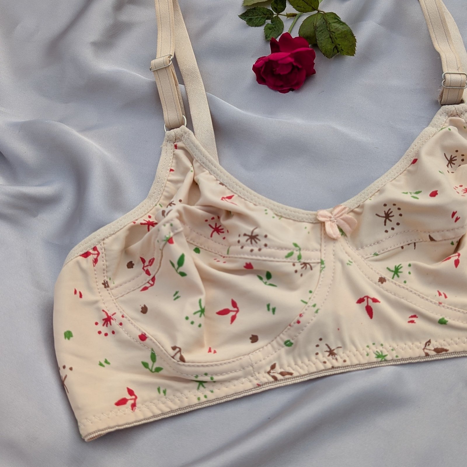 Very Smooth Ice Silk Type Non Padded Bra — view 6