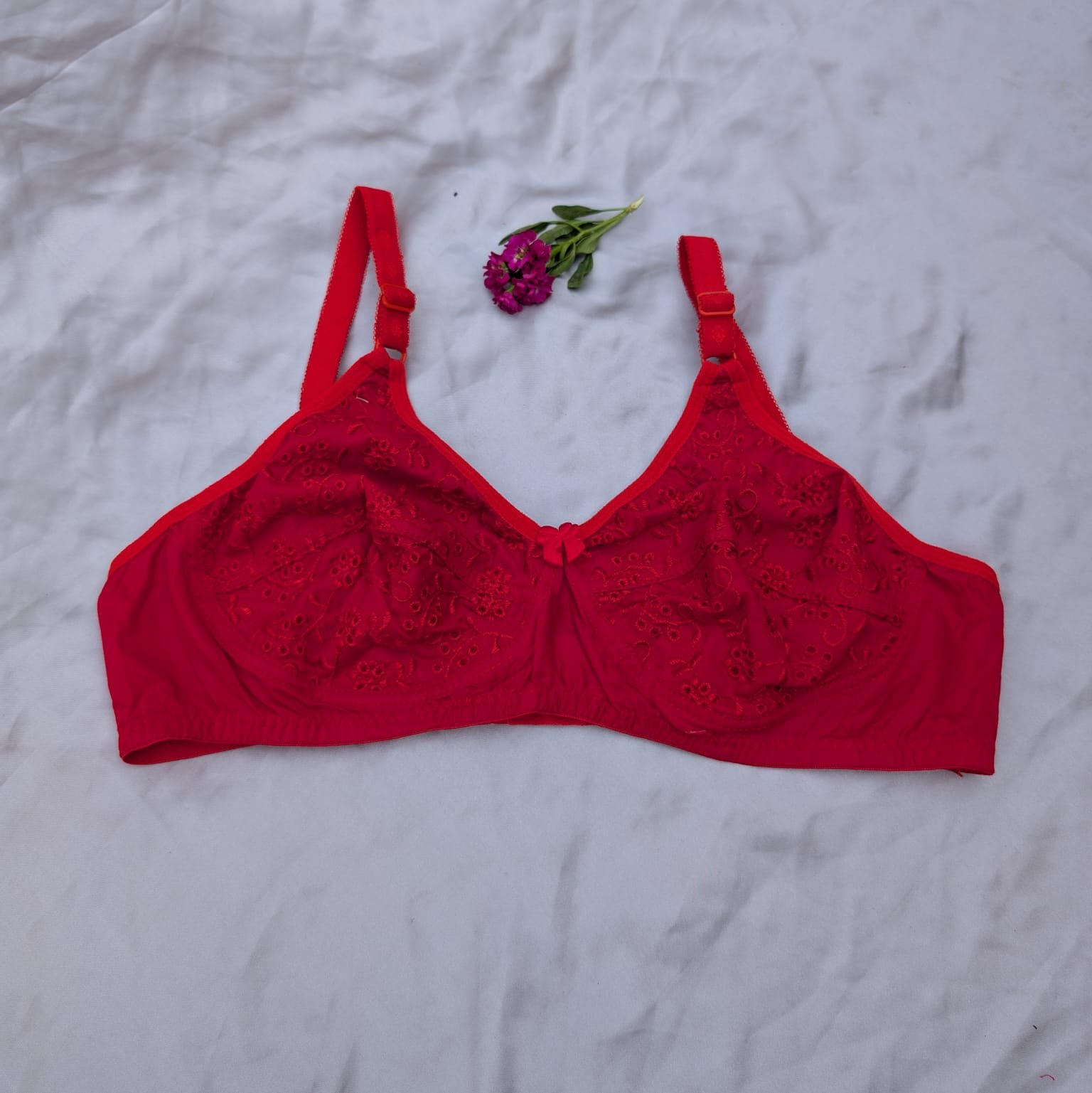 Very Soft Cotton Chicken Non Padded Bra's — view 2