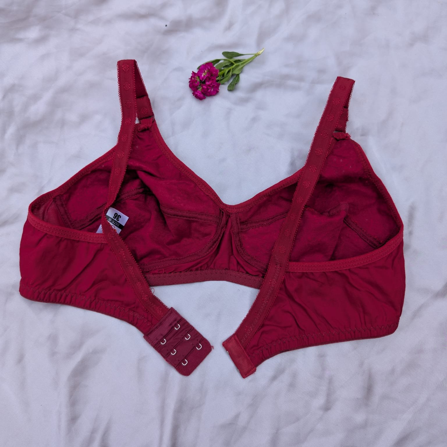 Very Soft Cotton Chicken Non Padded Bra's — view 6