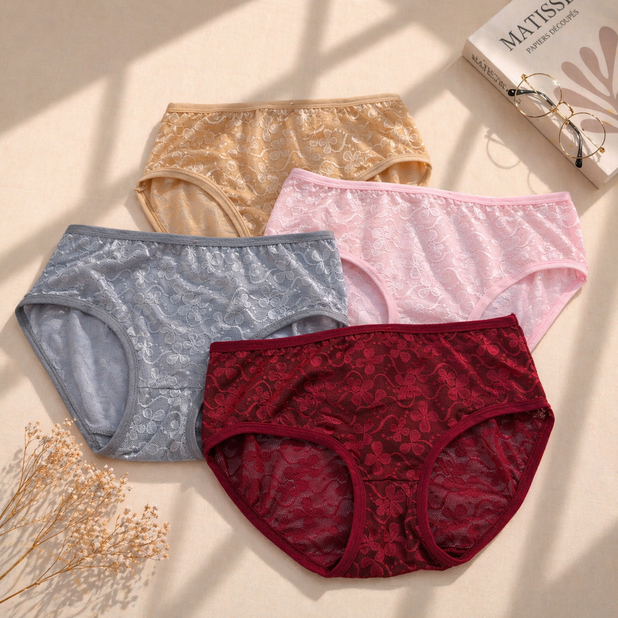 Very Soft Daily Wear Net Panties — view 2