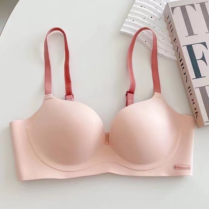 Very Soft Double Padded Seamless Cool  T-Shirt Bra — view 2