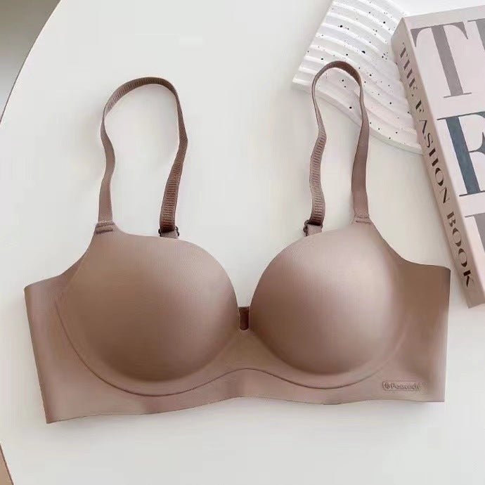 Very Soft Double Padded Seamless Cool  T-Shirt Bra — view 5